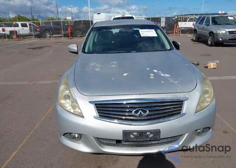 2012 Infiniti G25 Journey из США, поврежденный, VIN JN1DV6AP5CM810404